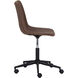 Cal Antique Brown Office Chair
